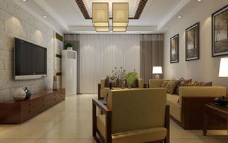 中式风格三居室158.4平米9.8万 涵玉翠岭装修案例 济南房天下家居装修网