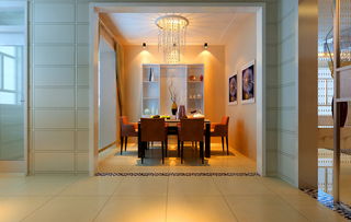 现代简约三居室106平米7.8万 济南万科城装修案例 济南房天下家居装修网