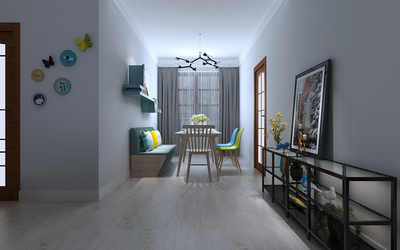 济南三庆城市主人北欧风格家庭装修设计案例