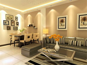 天津富力津门湖现代简约二居室装修效果图 93平米6万装修设计案例 天津房天下家居装修网